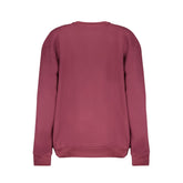 Cavalli Class Purple Cotton Sweatshirt